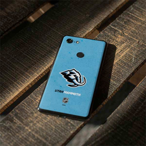 NHL Utah Mammoth Distressed Blue Google Pixel 3 XL Skin